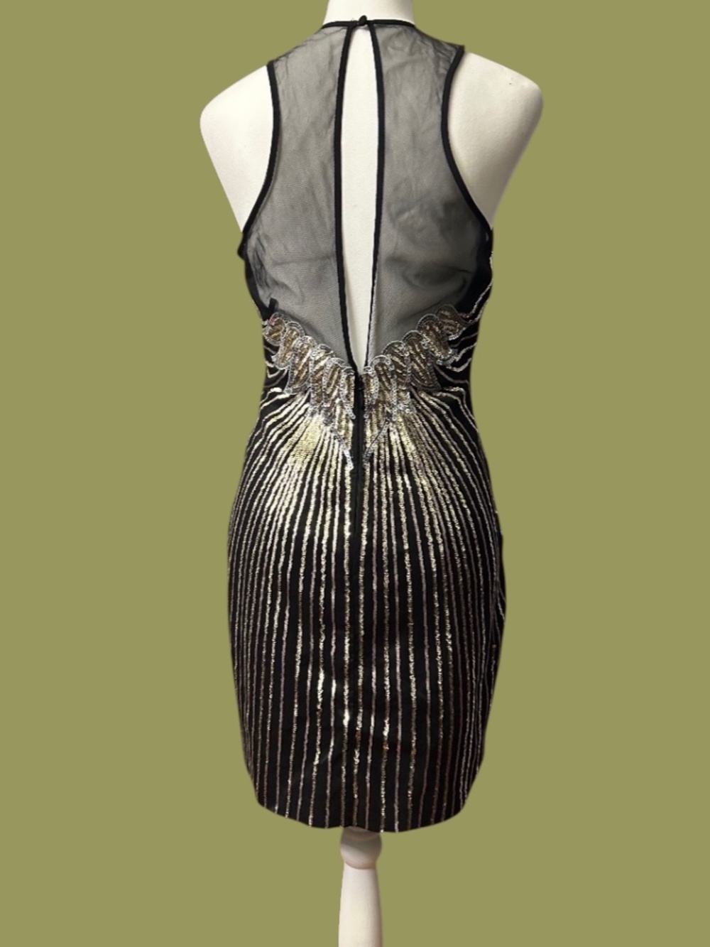 Bebe Sequin Dress